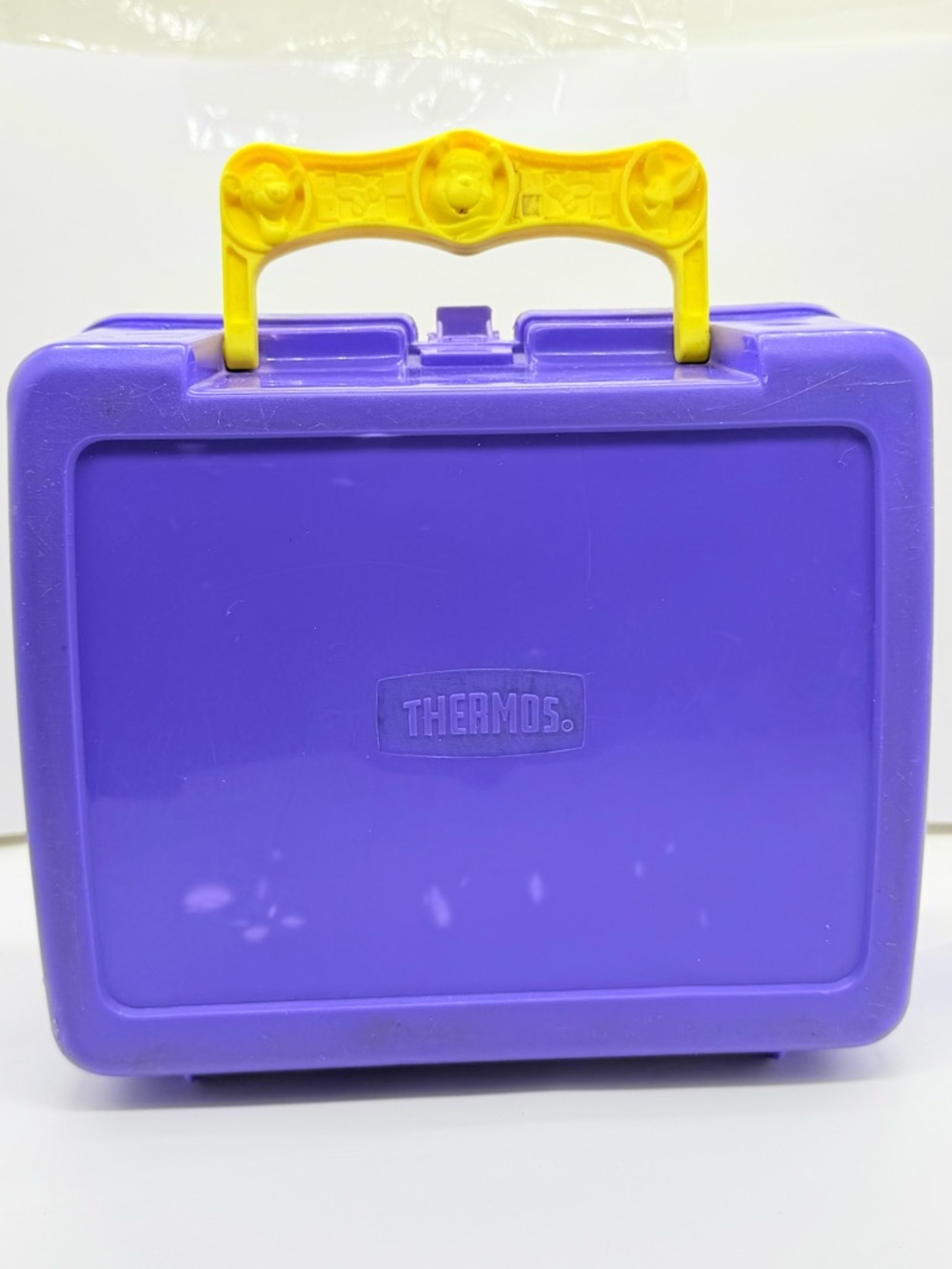 Vintage Thermos Disney Winnie the Pooh Lunch Box Purple Tigger Piglet 90s - Picture 6 of 10
